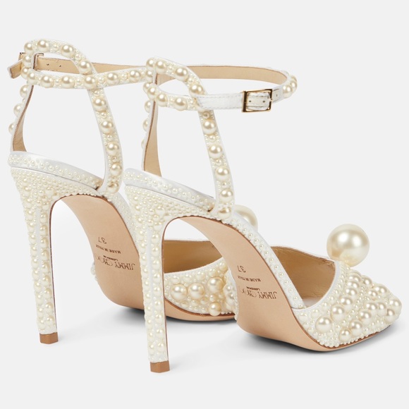 New Jimmy Choo Sacora Pearl Heel - Picture 5 of 10
